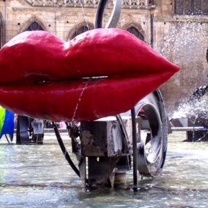 2008 - Pompidou lips - Paris, France