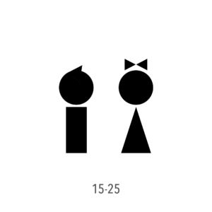 Age-Gender icon 15-25
