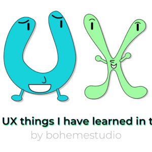 Cover - UX things I have learned - 2017