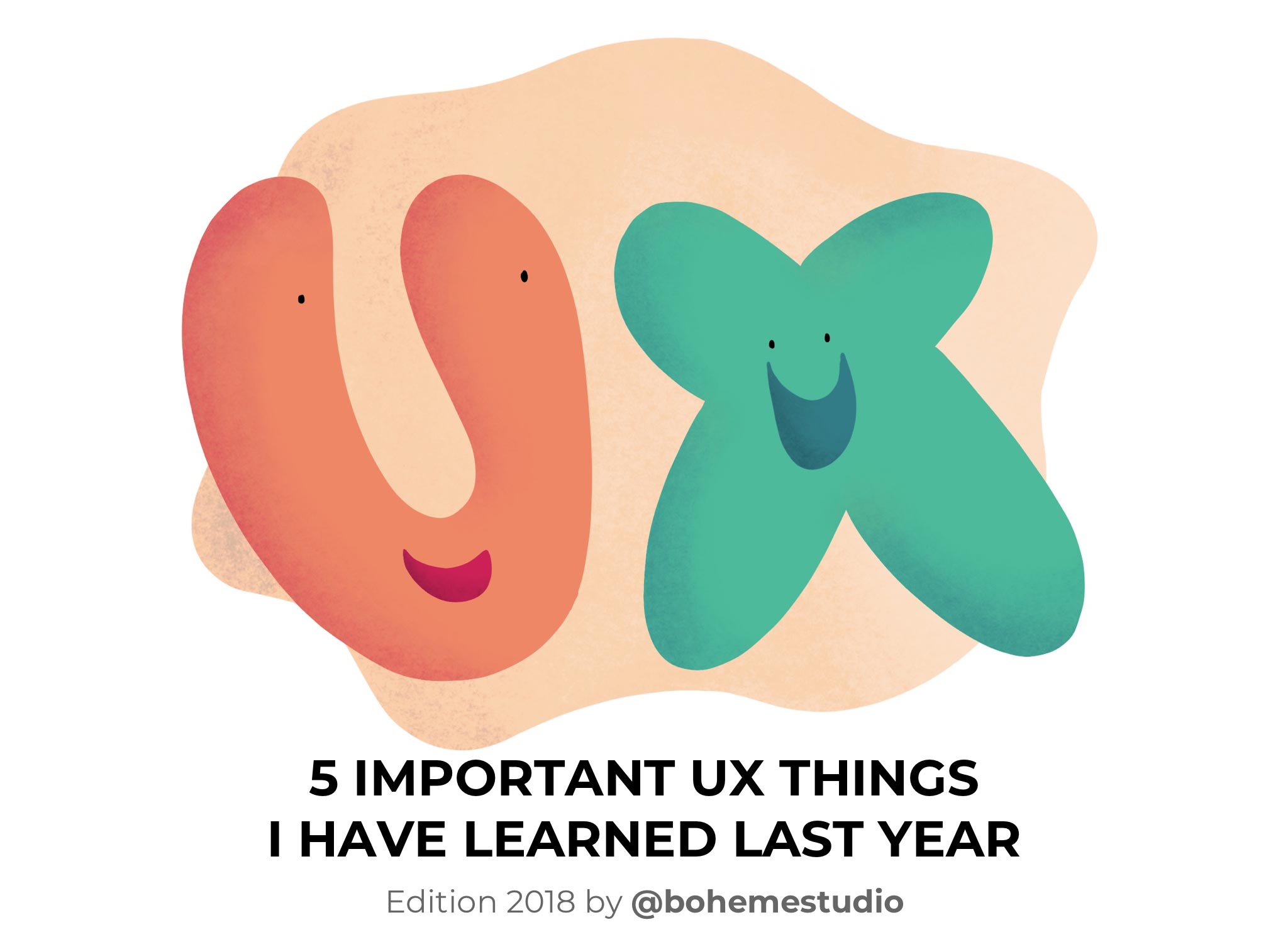 5 important UX things 2018 - Cover