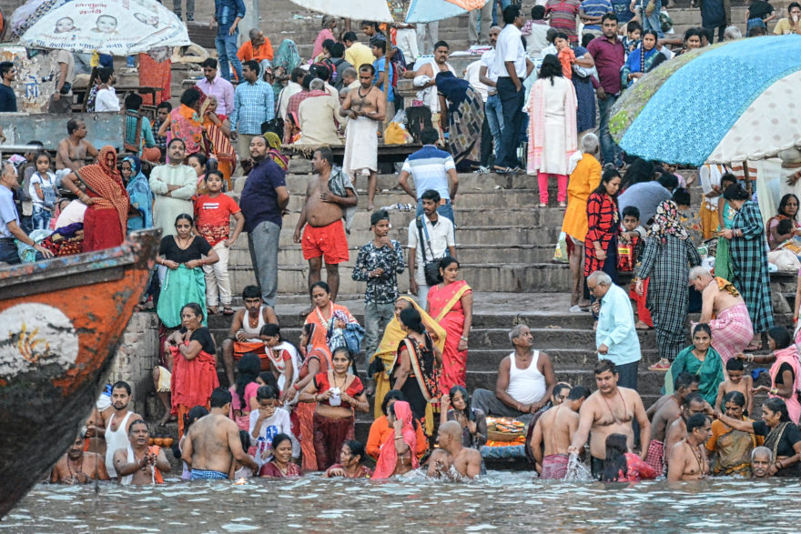 Morning routine – Varanasi, India