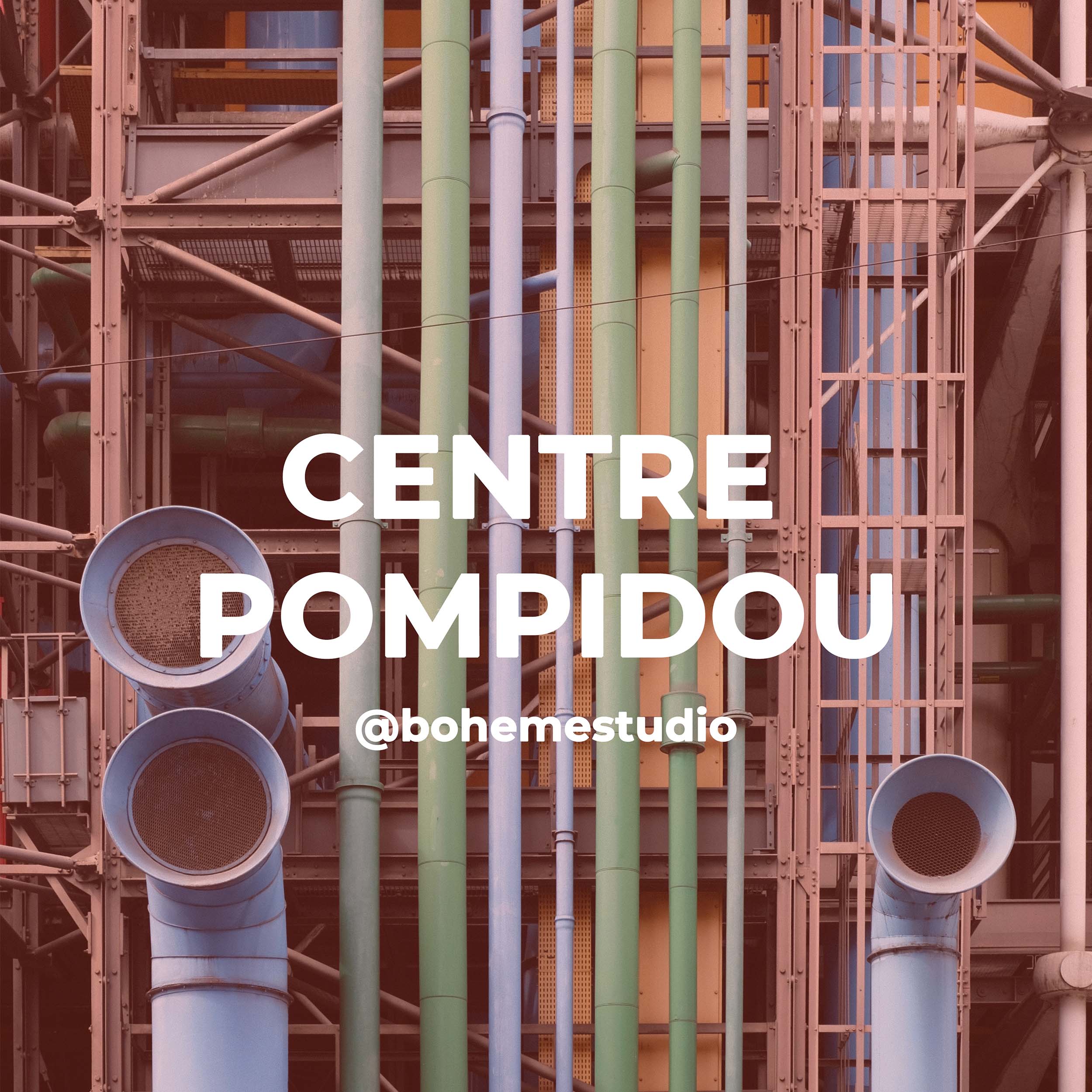 Centre Pompidou, Paris 2024 - cover square